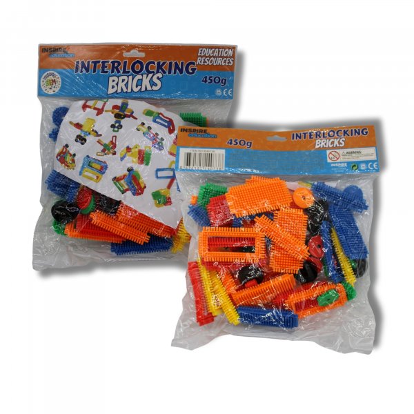 Inspire Education Interlocking Bricks (450g)