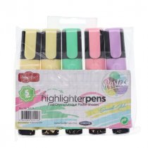 ProScribe Pkt.5 Pastel Highlighter Pens - Asst