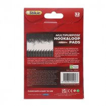 Stik.ie Stik-Ie Card 32 20X20mm Hook & Loop Velcro Fasteners