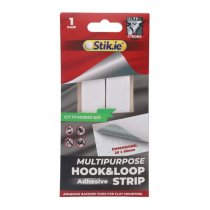 Stik.ie Stik.ie Adhesive 20mm x 50cm Hook & Loop Fasteners