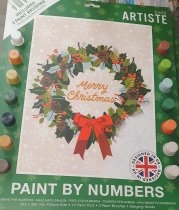 Paint by Numbers: Christmas Wreath