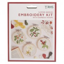RHS Embroidery Hoop Decoration Kit – Butterfly and Flora
