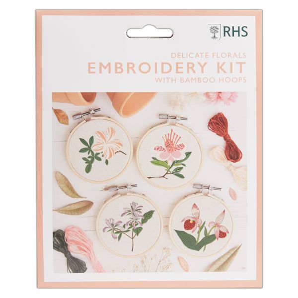 Embroidery Hoop Decoration Kit – Delicate Florals