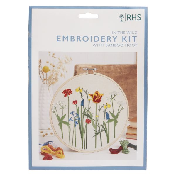 RHS Embroidery Kit – In the Wild