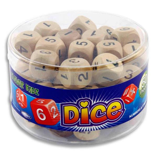 Clever Kidz Dice-50pce