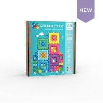 Connetix Magnetix Tiles Bright Portal Pack 48pcs