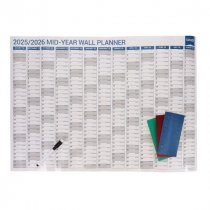 Concept A2 2025/2026 Mid-Year Wall Planner