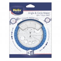 Helis Angle & circle Maker 6in/15cm 360^