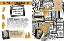 Colour & Sleuth-Ghost Town-A Spooky Colouring Mystery