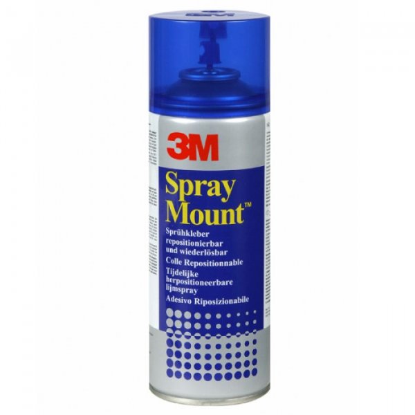 3M Spray Mount -Repostionable spray adhesive
