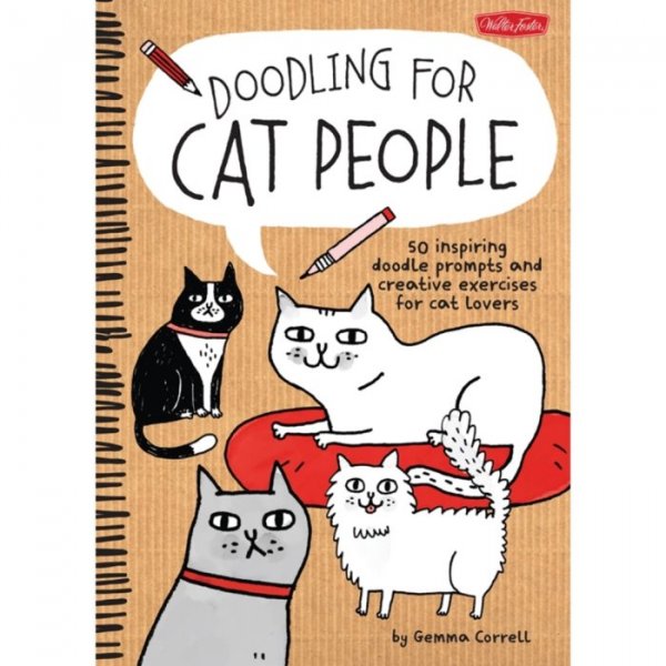 DOODLING FOR CAT PEOPLE by Gemma Correll