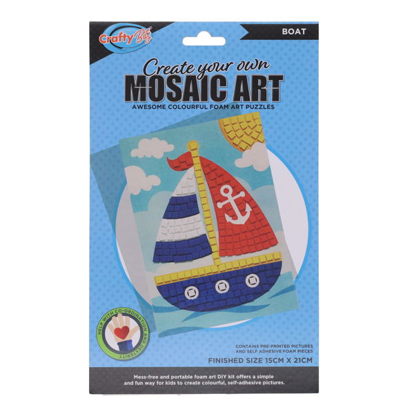 Create Your Own Mosaic Art - Boat