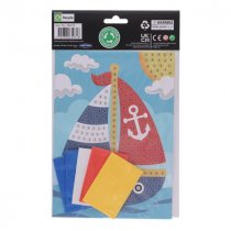 Create Your Own Mosaic Art - Boat