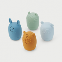 SiliSoft Animal Squirters (Neutral) - Pk4