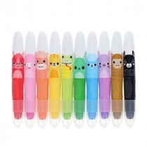 World of Colour Pkt.10 Twisties Critters Crayons