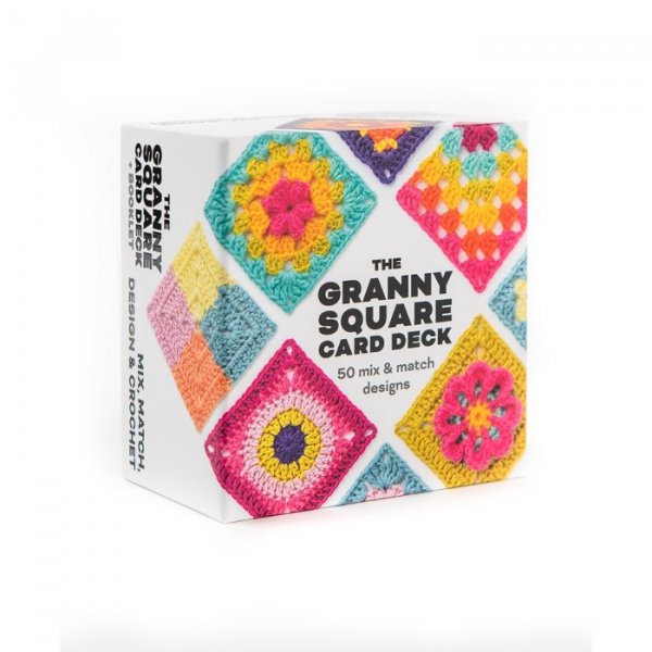 The Granny Square Card Deck 50 mix & Match designs