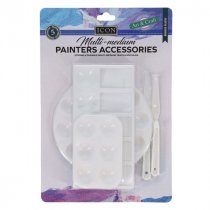 Icon -Set 5 Multi-Medium Painters Accessories