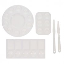 Icon -Set 5 Multi-Medium Painters Accessories