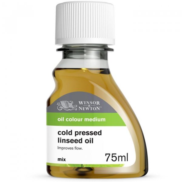 W&N Cold-Pressed Linseed Oil 75ml