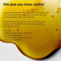 W&N Cold-Pressed Linseed Oil 75ml