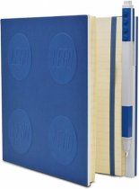 Lego 2.0 Locking Notebook with Gel Pen – Blue
