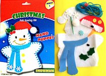 Snowman Felt Sewing Craft 20cm