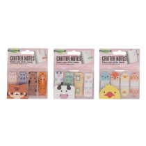 World of Colour Pkt.20 Critter Notes - 3 Asst