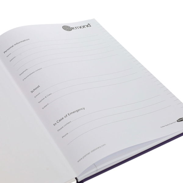 Ormond Pkt.5 A4 160pg Hardback Notebook