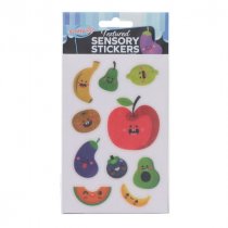 Crafty Bitz Textured Sensory Stickers - Fruit