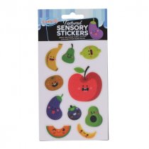 Crafty Bitz Textured Sensory Stickers - Fruit