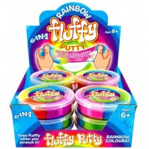 Rainbow Fluffy Putty 168g