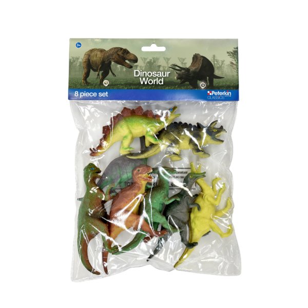 Dinosaur World - 8 piece set