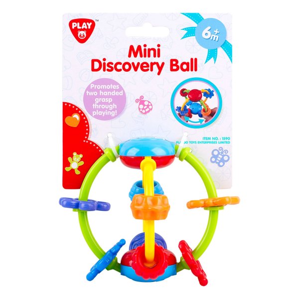 Baby's Mini Discovery Ball- Grab Toy