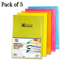 Double Layer Document Wallet