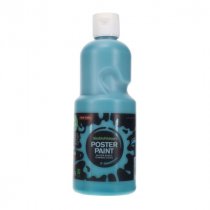 World of Colour Poster Paint 500ml - Turquoise