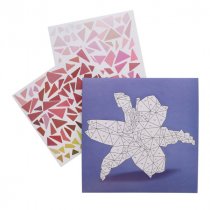 Icon Mosaic Sticker Art - Flowers