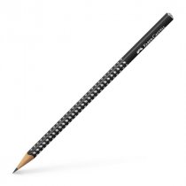 Faber- CASTELL GRAPHITE PENCIL SPARKLE BLACK