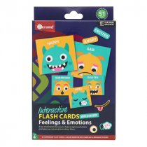SALE * Interactive Flash Cards- FEELINGS & EMOTIONS