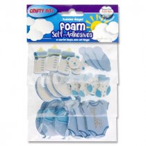 Foam Stickers - Baby Boy & Girl 2 Asst