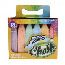 World of Colour Box 18 Jumbo Chalk Coloured