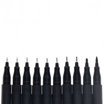 ProScribe Pkt.10 Ultimo Fineliners - Black