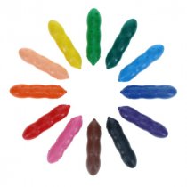 World of Colour Pkt.12 Washable Little Peacasso Crayons