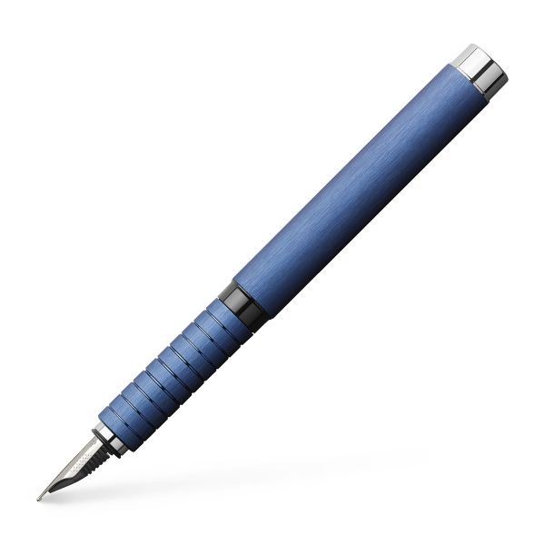 ESSENTIO FOUNTAIN PEN ALUMINIUM BLUE M