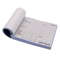 CONCEPT 100pg Carbonless Receipt Book