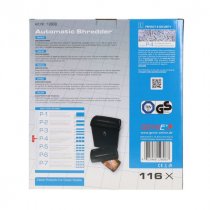 Genie 116x 11Ltr Cross Cut Automatic Shredder