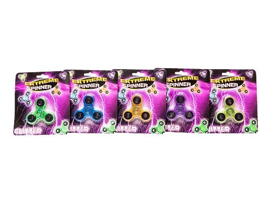 Extreme Spinner- Glitter assorted colourds