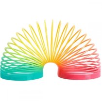 Plastic Slinky- Rainbow