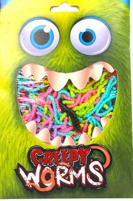 Creepy Worms- Puffy Foam 50G