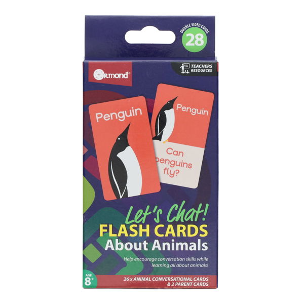 Ormond * Pkt.28 Flash Cards - About Animals
