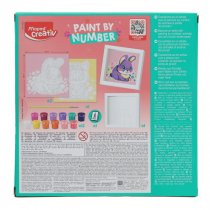 Maped Creativ 16pce Paint By Numbers Set - Cat/Bunny